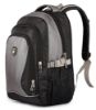 Picture of Aoking Polyester 24 Ltr Grey-Black School Backpack
