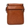 Picture of Blowzy Bags Artificial Leather Travel Sling Bag with Multiple Pockets and Padded Section for Tablet (Tan)