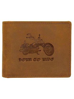 Picture of WILDHORN® Hunter Leather Wallet for Men (Tan)