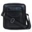 Picture of Bagneeds Stylish PU Leather Sling Cross Body Travel Office Business Messenger One Side Shoulder Bag for Men Women(25cmx8cmx26cm) (Black)