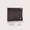 Picture of eske Else Genuine Leather Mens Bifold Wallet - Textured Pattern - 12 Card Holders