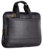 Picture of THE CLOWNFISH Messiah Vegan Leather 14 inch Black Laptop Briefcase
