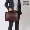 Picture of The Clownfish TCFLBFL-I156CBR23 Rogue 15.6-Inch Faux Leather Laptop Bag (Chestnut Brown)