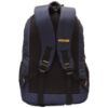 Picture of Blowzy Bags Laptop Backpack with 3 Compartments Polyester Waterproof Travel Backpack (Navy Blue)