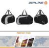 Picture of Zipline 40L Water Resistant Gym/Trekking/Travel/Sports Duffel/Duffle Bag for Men and Women(Black)
