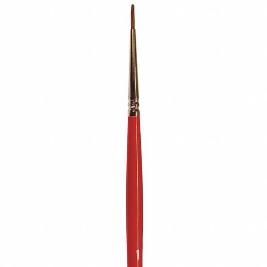 Picture of Wooster #1 Red Sable Oil Round Artist Brush Part# - 0F16200010