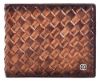Picture of eske Adam Genuine Leather Mens Bifold Wallet - Textured Pattern - 7 Card Holders
