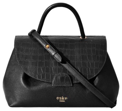 Picture of eske Stefanie- Genuine Leather Handbag For Women - Spacious Compartments - Work and Travel Bag - Durable - Water Resistant - Adjustable Strap - Detachable Adjustable shoulder strap