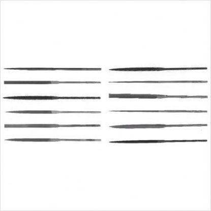 Picture of Crescent/Nicholson® 5-1/2" #4 Equaling Needle File Part# - 37626