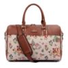 Picture of The Clownfish Faux Leather 17 cms Duffle Bag(TCFDBTP-GA-P-21LCR_Brown)