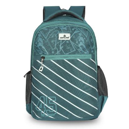 Picture of Zipline Stylish Casual 36L Backpack School College Bag For Men Women Boys & Girls (1-Medium Green Bag)
