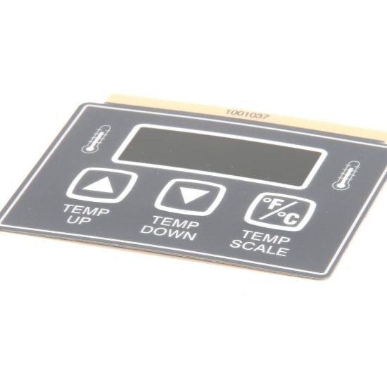 Picture of Antunes Label, Control Panel Part# 1001037