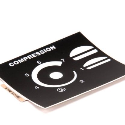 Picture of Antunes Label, Compression, Part# 1001179