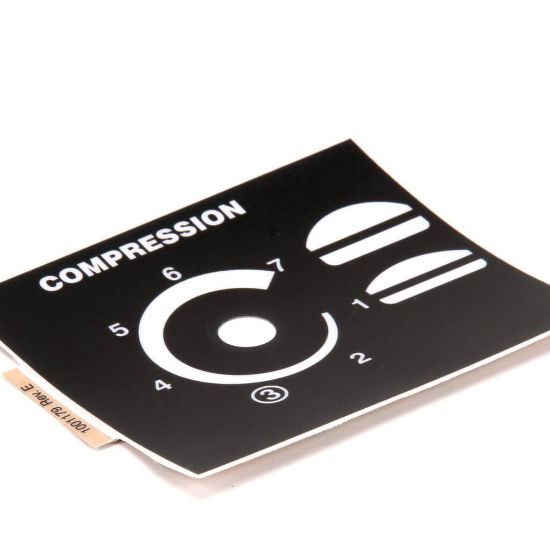 Picture of Antunes Label, Compression, Part# 1001179
