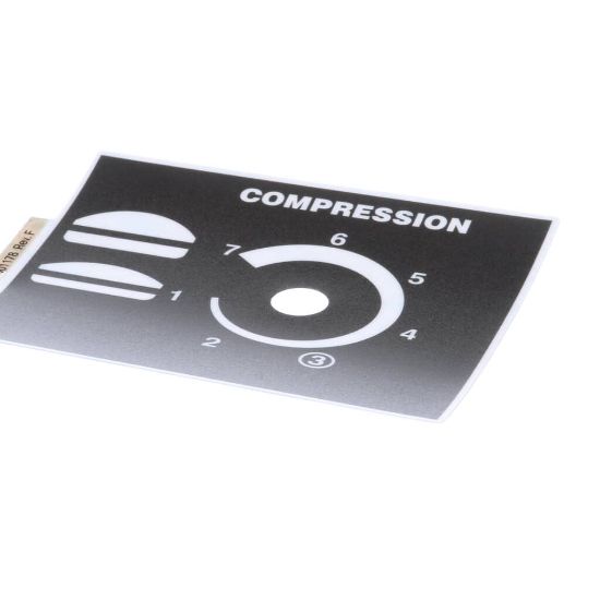 Picture of Antunes Label, Compression, Part# 1001178