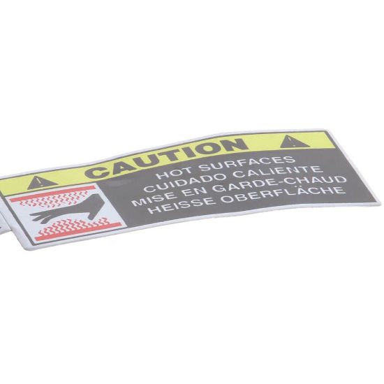 Picture of Antunes Label, Caution - Hot Part# 1001192
