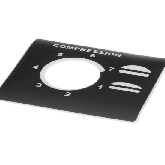 Picture of Antunes Label, Compression Part# 1001417
