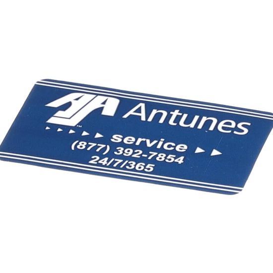 Picture of Antunes Label, Roundup Service Part# 1001527