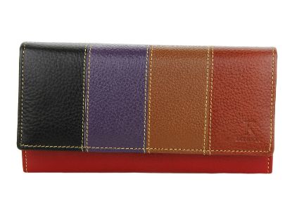 Picture of K London Women's Wallet (Red) (AZ04_Red)
