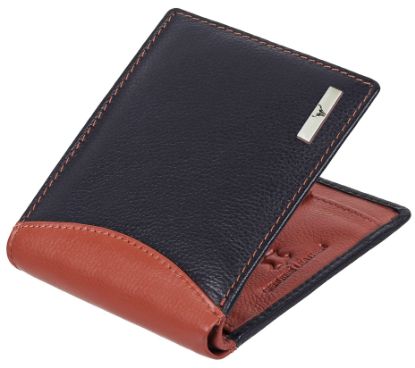 Picture of NAPA HIDE Leather Wallet for Men I RFID Protected I Durable Lining I Handcrafted I 11 Card Slots I 1 Zipper & 2 Currency Compartments