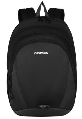 Picture of WildHorn Laptop Backpack for Men, Extra Large 39L Travel Business College Backpack Fits upto15.6 Inch Laptop