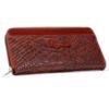 Picture of Bagneeds Crok With Pu Leather Fabric Clutch Cosmetic Item/Cash & Card Holder For Women/Girls (Tan)