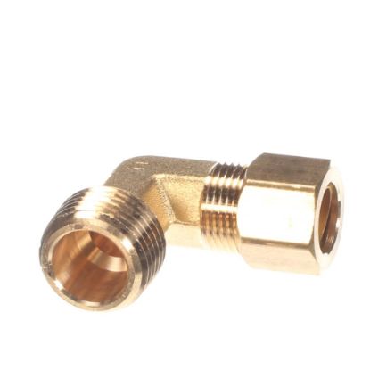 Picture of Antunes Elbow, 1/2"T X 1/2"Mpt, Br Part# 7002667