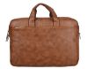 Picture of Blowzy Bags Executive Laptop Messenger Bag 14-inch Tablet and Laptop Briefcase Bag (Tan)
