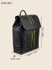 Picture of MAI SOLI Boston Genuine Leather Black Large Backpack
