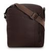 Picture of MAI SOLI Comrade Genuine Leather Crossbody Sling Bag for Men's & Zip closure with Adjustable Straps (Brown)