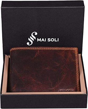 Picture of MAI SOLI Brown Men's Wallet (100-05)