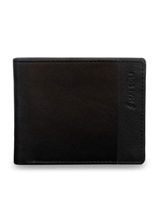 Picture of Mai Soli Black Genuine Leather Men's Wallet (MW-3564)