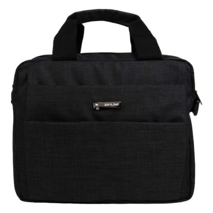 Picture of Zipline Sling CrossBody Side Travel Office Business Messenger One Side Shoulder Bag For Men & Women..(1-Black Bag)