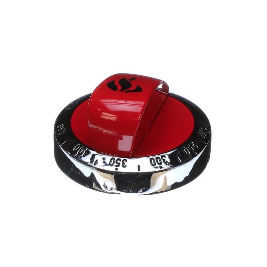 Picture of American Range Knob, Red Part# A32613