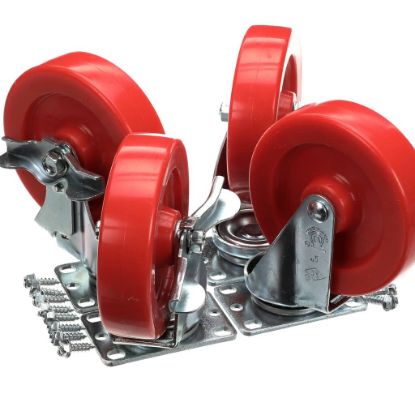 Picture of American Range Casters,set(4)5 2 With Brake Part# A35117