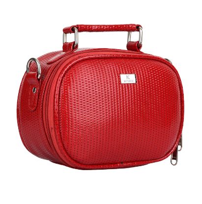 Picture of K London Makeup Organizer/Toiletry Bag/Travel Kit red (1904_red)