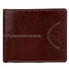 Picture of K London Stylish Card Coin Pocket Real Leather Men's Wallet (Brown)(2017_BRN)