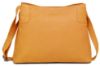 Picture of WildHorn® Upper Grain Genuine Leather Ladies Shoulder Bag | Cross-body Bag | Hand Bag with Adjustable Strap for Girls & Women. (YELLOW)