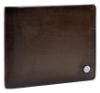 Picture of eske Arno - Genuine Leather Mens Bifold Wallet - Holds Cards, Coins and Bills - 5 Card Slots - Everyday Use - Travel Friendly - Handcrafted - Durable - Water Resistant -Dark Brown VT