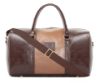 Picture of The Clownfish Ambiance Series Unisex Synthetic 18 Inch/20 litres Brown Duffle Travel Bag