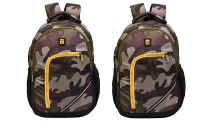 Picture of Blowzy Bags Boy's and Girl's Canvas and Polyester 35 L Laptop Military Backpack-Combo Pack of 2