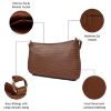 Picture of Mai Soli Missy Genuine Leather Mini Crossbody Sling Bag | Trendy & Stylish Crossbody Bag for Girl's Daily Use | Messenger Bag With Leather Pullers & Zip Closure With Adjustable Shoulder Strap - Cognac