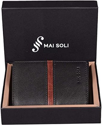 Picture of MAI SOLI Black Men's Wallet (102-11)
