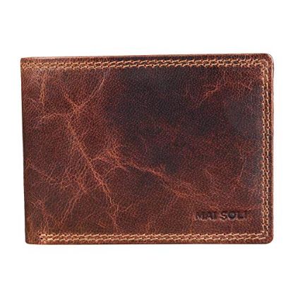 Picture of MAI SOLI Brown Men's Wallet (100-03)