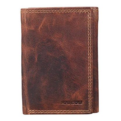 Picture of MAI SOLI Brown Men's Wallet (100-10)