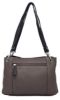Picture of WILDHORN Full Grain Top Handle Satchel Tote Handbags For Girls & Women I Modern & Stylish Leather Shoulder Bag with zipper Closure I Ideal for Travelling, Parties, Weddings & Gifts (Brown)