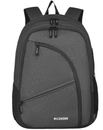 Picture of WildHorn 38L Laptop Backpack for Men/Women I Waterproof I Travel/Business/College Bookbags Fit 15.6 Inch Laptop