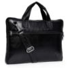 Picture of Bagneeds Laptop Bag Vegan Leather Office Messenger Bag Slim & Styles for men's (Black)