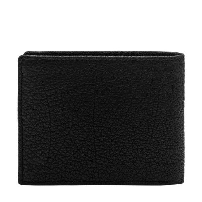 Picture of eske Delphine - Genuine Leather Mens Bifold Wallet - Holds Cards, Coins and Bills - 7 Card Slots -Black Fortuna