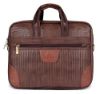 Picture of The Clownfish Mat Series 15.6 inch Laptop Briefcase (Chestnut Brown)